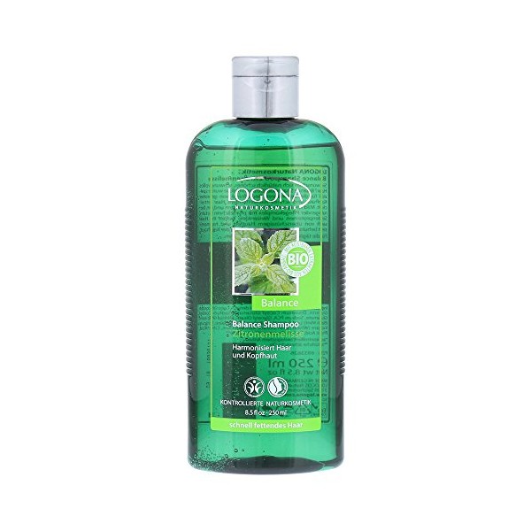 Logona Anti-Fett Shampoo Bio-Zitronenmelisse (1 x 250 ml)