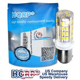 HQRP 2-Pack Navigation and Anchor Light Dual Contact Ba15d Bayonet Base Cool White 6300-7000 32 LEDs SMD LED Bulb 12-24 Volt DC