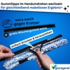Glanzgenie Window Wiper and Window Squeegee as Combination Set (35