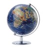 TROIKA Globe Diameter 20 cm Lunar Globe Physical Map Topographic