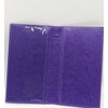 Baculyri Checkbook Cover for Personal Checkbook Holder with Clear Plastic