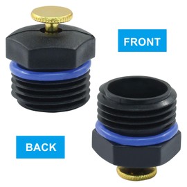 Zorveiio 20 Pcs Atomizing Sprinkler Heads, 1/2 Inch Adjustable Garden Misting Nozzles, 360°Micro Irrigation, Water Sprinkler for Garden Irrigation System