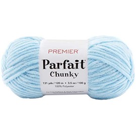 PREMIER YARNS Light Blue Premier Parfait Chunky Yarn