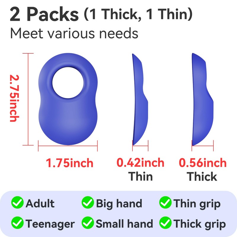 2 Pack Baseball Thumb Guard for Pro Batters, Hitter Training