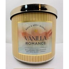 Vanilla Romance 3 Wick Scented Candle 14.5 Ounce