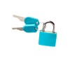 Multicolor Small Brass Padlocks Plastic Padlock with 2 Keys for