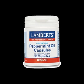 LAMBERTS PEPPERMINT OIL CAPSULES 100MG 90CAPSULES