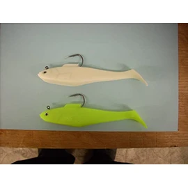 Tsunami Swim Shad Heavy 5" 2pcs - Opaque White