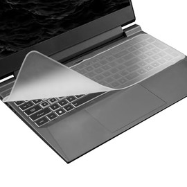 CHEELOM Cubre Teclado Protector de Teclado Universal para porttil de 15-17 Pulgadas, Protector de Piel para Teclado de Silicona Transparente,...      