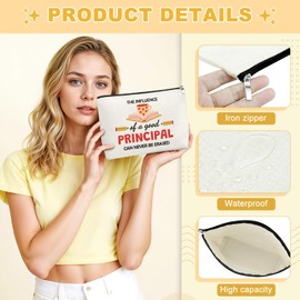 Assistant Principal Gifts for Women Travel Makeup Bag Assistant Principal Appreciation Gifts End of Years Back to School Teacher Day Gift Cosmetic Bag Retirement Birthday Gifts for Teacher