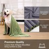 PETTOM Dog Towels for Drying Dogs 2 Pack Microfibre 90x50cm(35.43x19.69in)