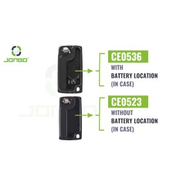 Citroen Jumpy 3 Replacement Key Shell