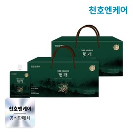 Cheonho N.Care Daily Vitality Hootgae Juice 70ml 30 Packs 2 Boxes Cheonho Food Heatgae Tea / 천호엔케어 하루활력 헛개즙 70ml 30팩 2박스 천호식품 헛개차