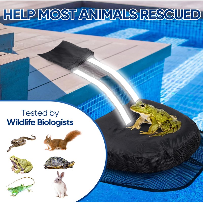 LCHUANG Pro Frog Animal Life Saver Saving Escape Ramp Bridge