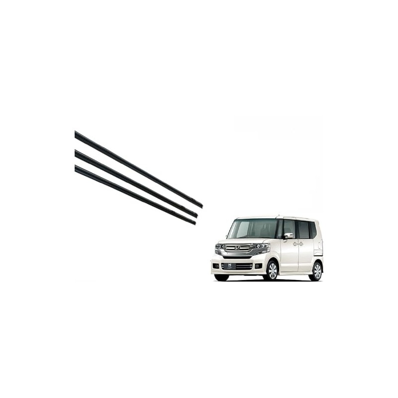 N-Box Wiper Replacement Rubber JF1 JF2 Compatible Size Genuine Compatible