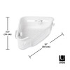 Umbra Flex Gel Lock Corner Shower Bin