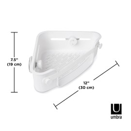 Umbra Flex Gel Lock Corner Shower Bin