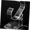 Baluue 2 Pcs Acrylic Watch Display Stand Transparent Jewelry Organizer