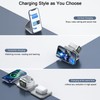 Wireless Charger 3 in 1,RTOPS Magnetic Travel Wireless Charging Station