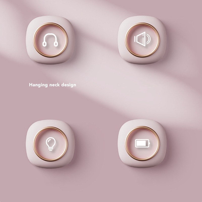 Hanging Neck Bluetooth Speaker Wireless Fashionable Portable Lightweight Mini Speaker