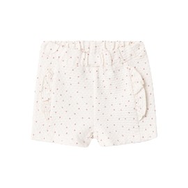 NAME IT Baby Girls' Nbfhadot Shorts, White