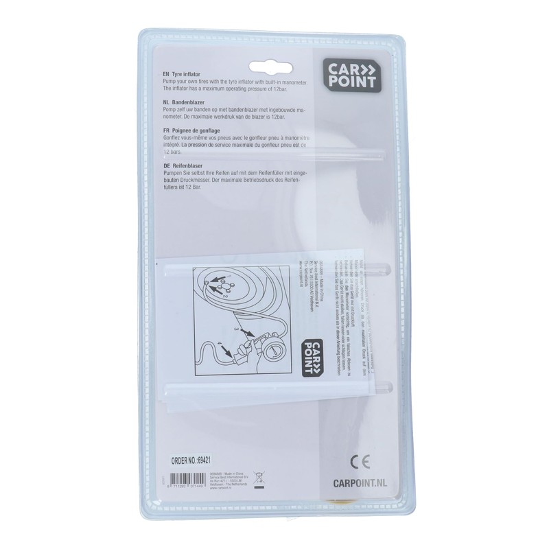 Carpoint 0684888 Professional Tire Inflator