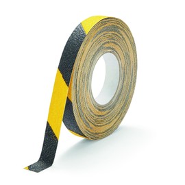 Durable Duraline Grip + Colour 1095130 Non-Slip Tape Coarse 25 mm x 15 m for Securing Stairs, Ramps etc., Yellow/Black