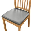Kozuoan Dining Chair Covers,PU Waterproof Removable Dining Chair Covers, Polyurethane