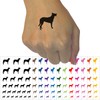 Beauceron Dog Solid Temporary Tattoo Water Resistant Fake Body Art