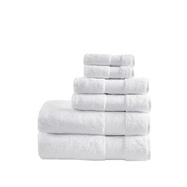 Gracie Mills Thalia 6-Piece 600gsm Turkish Cotton Bath Towel Set