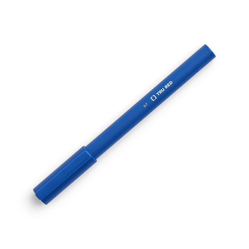 STAPLES TRU RED Gel Pen - Quick Dry, 0.7mm Point,