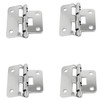 heyous 4pcs Take-Apart Hinge Lift Off Hinge Door Hinges Chrome