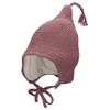Sterntaler Girls' GOTS Knitted Hat Pointed Hat, purple