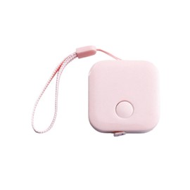 Soft Tape Measure for Body, Push Button Tape, Double Scale Soft Tape Measure 150CM 60inch for Clothes-Pink