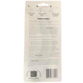 Klose Kaulk Extendable Caulk Gun Nozzle (x3 Units) - Extend The Reach of Caulk Tube | Provides Permanent Curve