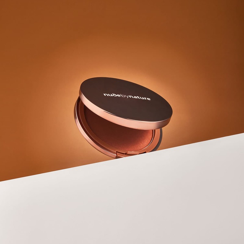 Nude By Nature Pressed Matte Mineral Bronzer, 01 Bondi Bronze