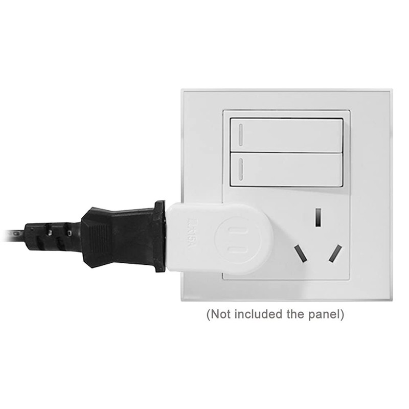 NFHK NEMA 1-15P USA Outlet Saver Power Extension Adapter 2-Prong