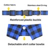 Cotton Dog Collar with Bowtie, Comfortable Adjustable Cute Lapel Design