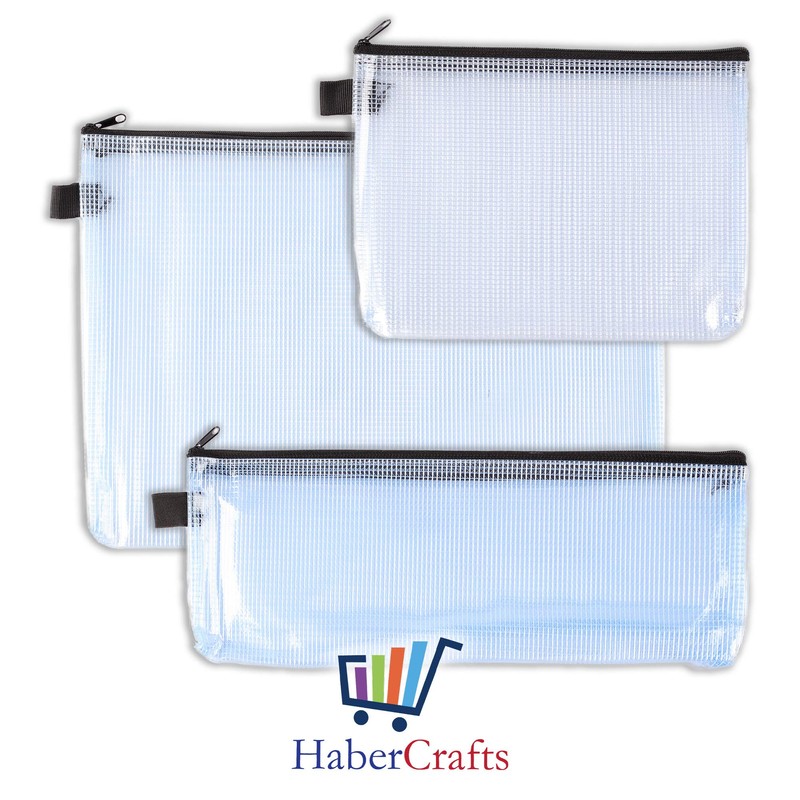 Mini Tuff Bag Zip Wallet Clear Plastic Wallets Zipped Pouch
