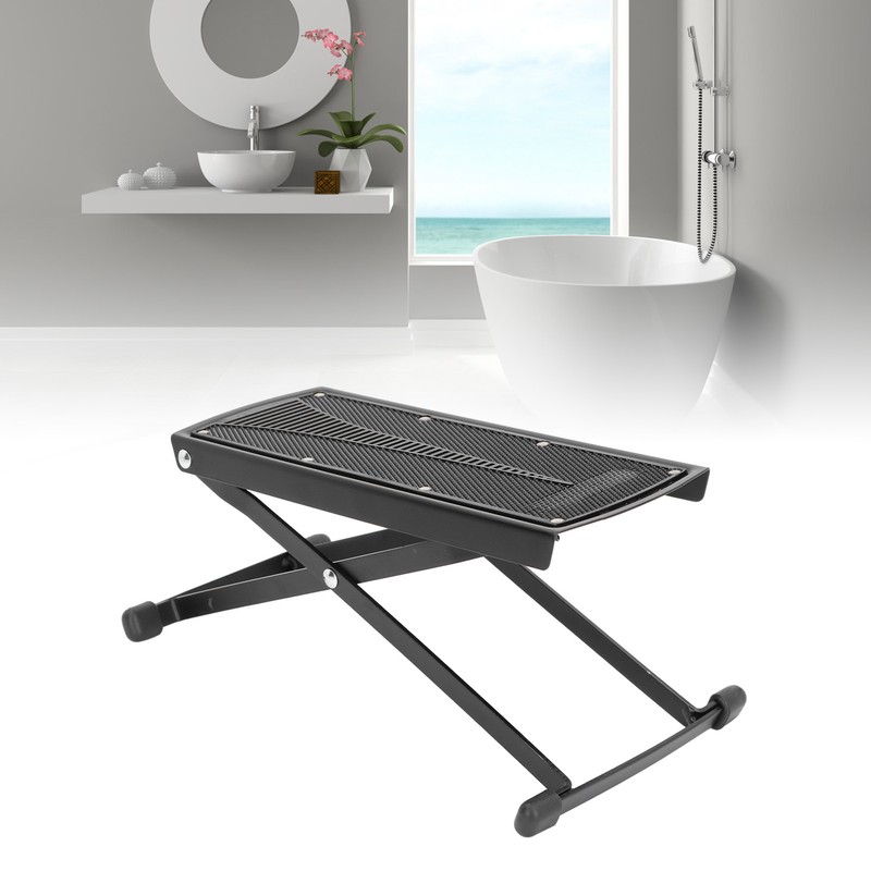 Pedicure Foot Rest 6 Adjustable Height Sturdy Thickened Non Slip