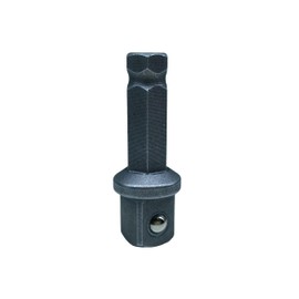 7/16-inch Hex to 1/2-inch Square Drive Quick-Change Adapter, Heat-Treated Cr-V Alloy Steel