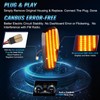 POPMOTORZ LED Side Indicator Indicator Black with Canbus Error Free
