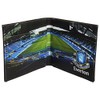 Stadium Wallet Club Crest On The Cover Pitch Panoramic View