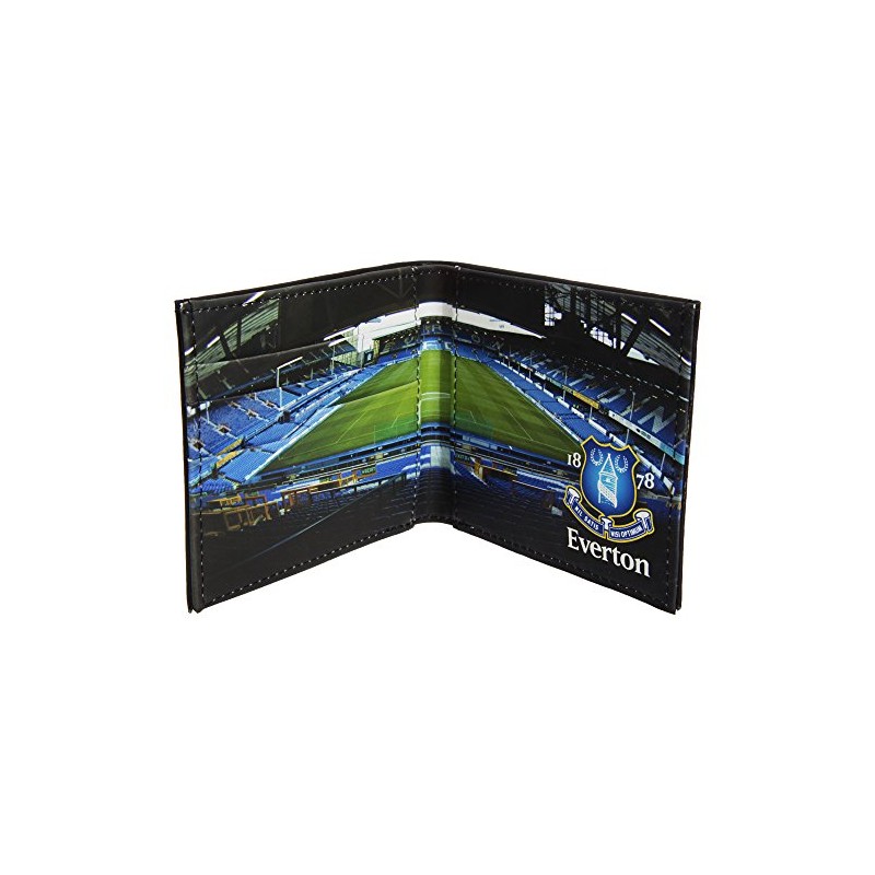 Stadium Wallet Club Crest On The Cover Pitch Panoramic View