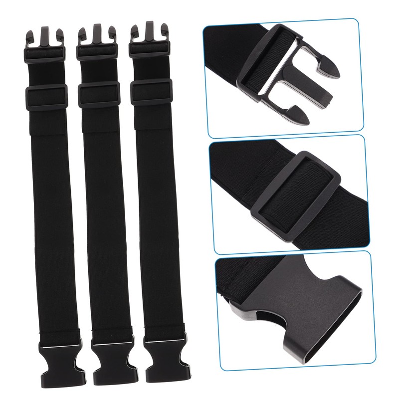 Gadpiparty 3Pcs Tie Down Straps with Quick Release Buckle Heavy