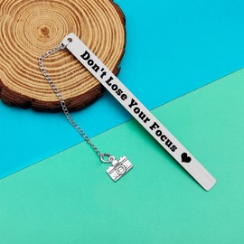 Photographer Gifts Inspirational Bookmark Gifts for Photographer Photography Lovers Gifts Reading Lovers Gifts Photo Club Gift Graduation Birthday Gifts for Photography Photo Lovers Camera Lovers