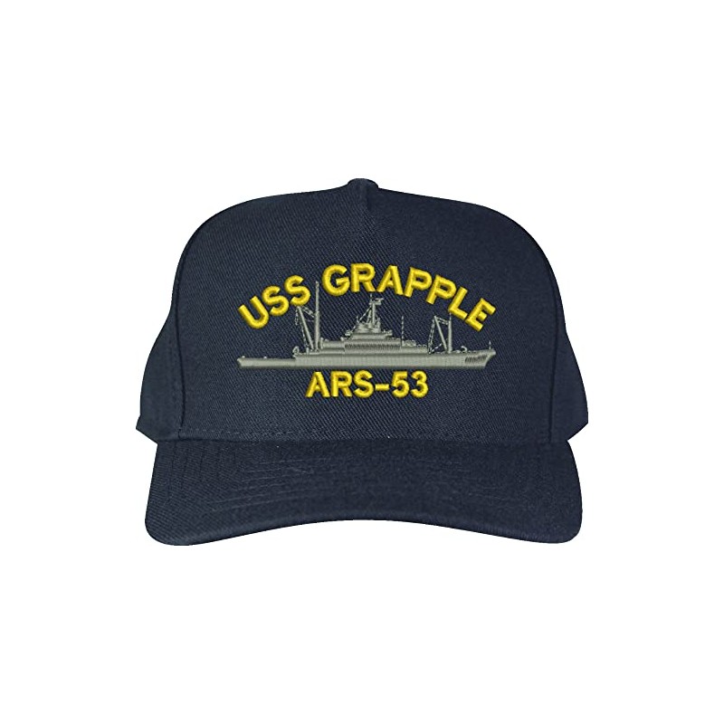 USS Grapple ARS-53 Ship Custom Embroidered Cap Navy
