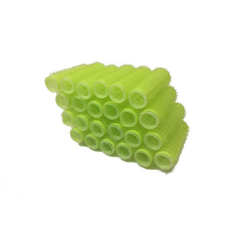 Pack of 24 Self Grip Mini Small Hair Curlers Vented
