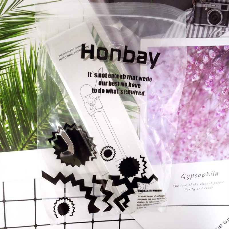 Honbay Adjustable Stainless Steel Jar Bottle Opener for Restaurant or