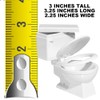 Hardcore Toilet and Sink Accessory Set for Wrestling Action Figures